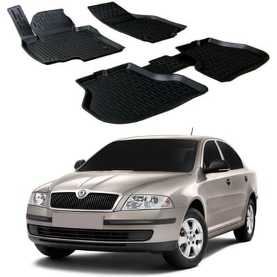 SCOUTT | 3D Premium Rubberen Vloermatten Voor Volkswagen Octavia 2 2005-2013