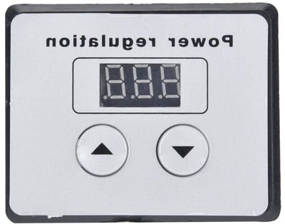 Krachtige 10000W Digitale Voltage Regulator voor Dimming, Thermostaat en Snelheidsregeling voor Elektrische Motoren, AC 220V 80A