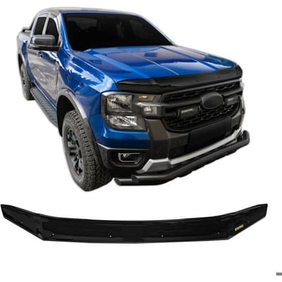 SCOUTT | Motorkap Deflector Bescherming Voor Ford Ranger T9 Vanaf 2023, Aerodynamisch, Eenvoudige Montage, Geen Boren Vereist