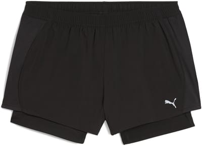 PUMA W RUN VELOCITY 2IN1 3" SHORT Dames Sportbroek - Puma Black
