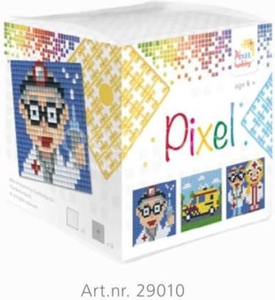 Pixelhobby Kubus Ziekenhuis Dokters