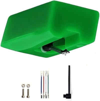 Vervangende Naald - Stylus Naald - Vinyl Afspelen - Elliptische Punt - 40 g - Groen