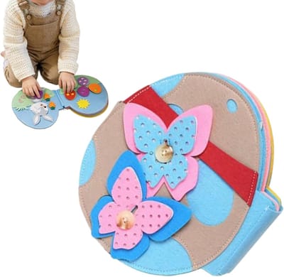 Paas Knutselboek - Vilt Activiteiten - Kinderen Leren - Eivormige Speeltjes - 25x30cm