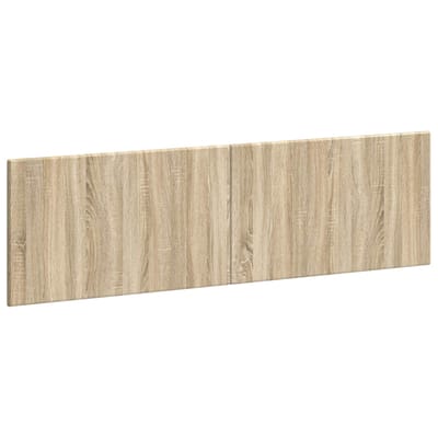 vidaXL - Wandgemonteerd - Hoofdbord - BREDA - Sonoma - Eiken - Bewerkt - hout