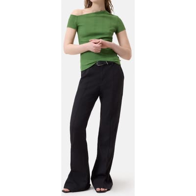 Closed Asymmeric Top Matcha Green Maat: XL | Tops Outlet | Dames | Groen