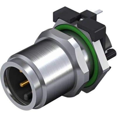 Weidmüller 2423330000 Sensor/actuator inbouwconnector M12 Aantal polen (sensoren): 4 Stekker, inbouw verticaal 10 stuk(s) Piece