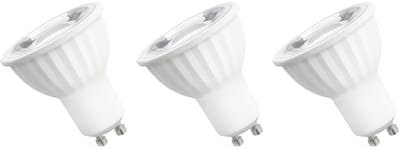 Spectrum LED Lamp GU10 6W - 230V - 560 Lumen - 6000K Koud wit - Helder daglicht - Energiezuinig - 3 stuks