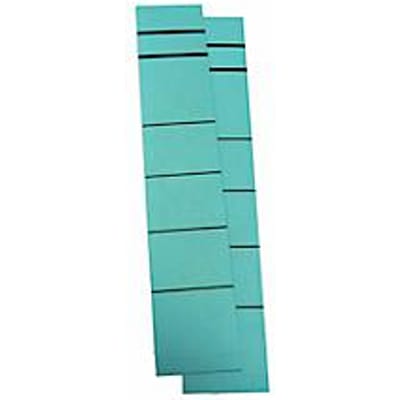 Rugetiket, rugbreedte 39 mm, zelfklevend, 10 stuks, blauw
