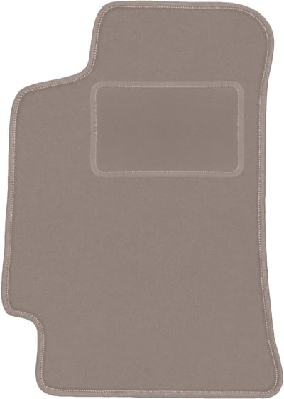 Beige bestuurdersmat voor: Subaru Impreza GC (zonder achterste luchtroosters) stationwagen, sedan (1993-2001)