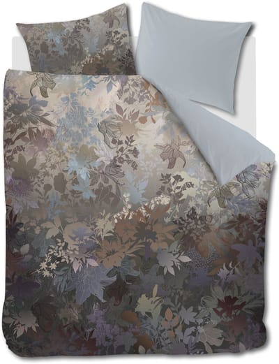 Kardol Growth dekbedovertrek - Tweepersoons - 200 x 200/220 cm - Blauwgrijs