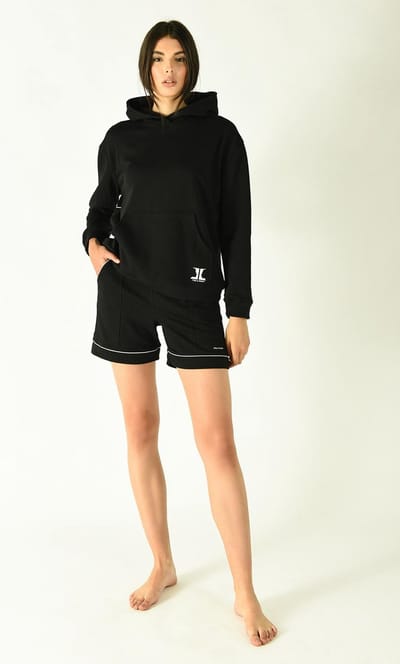Loungewear Set /Hoodie & Shorts / maat L