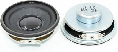 Mini Audio Speakers - Draagbare Geluid - Muziek Afspelen - 16 Kern Spoel - 50MM Diameter - Blauw