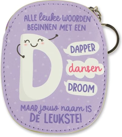 Portemonnee "D"