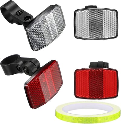 Solidchoice - Set van 4 Fietsreflectoren voor Veiligheid