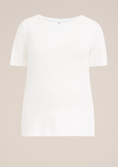 WE Fashion Dames T-shirt - Curve