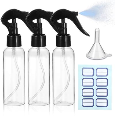 Allecto - Plastic spuitflessen - Mini spuitflessen set - 3 stuks