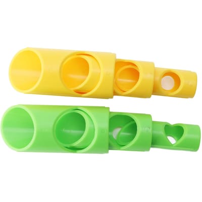 6 STKS Schuimrubberen Pijpsnijgereedschap Plastic Pijpisolatie Snijgeleider Armatuur Isolatie Snijgereedschap voor Huishoudelijk Industrieel yellow
