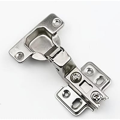 Moderne Geborsteld Metalen Kastscharnieren, Wandmontage Klein Ondiep Komscharnier voor Kledingkast, Kast, Meubeldeuren zonder Hydraulische Demping
