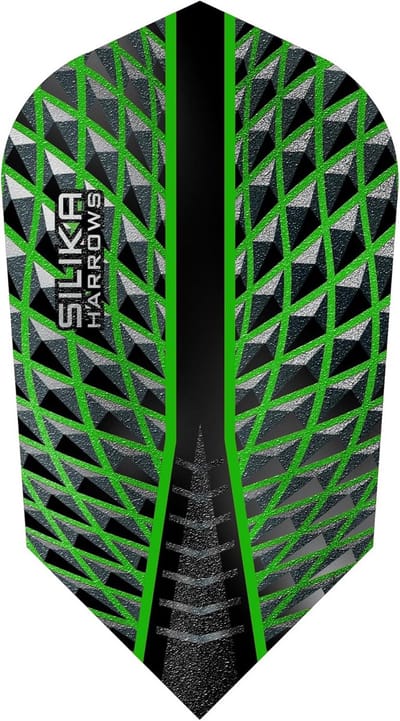 Dartflights Slim Groen - Extra Sterk 100 Micron Dartpijlen Accessoires