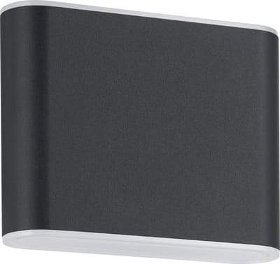 EGLO Grutti Wandlamp Buiten - LED - 11,5 cm - Antraciet - Instelbaar wit licht