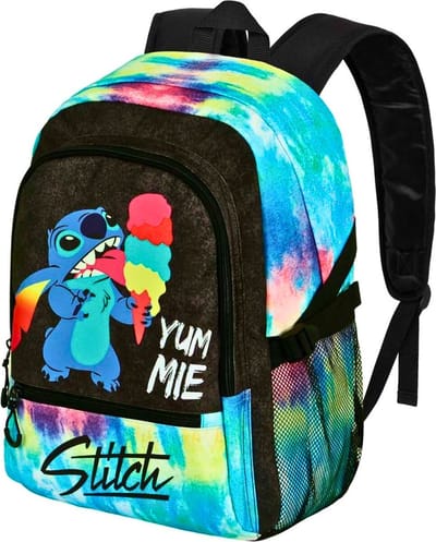 Disney Stitch Rugzak Meisjes Jongens Premium Quality Laptop / Tablet vak - 3 vakken - Hoogte 44cm