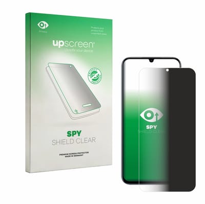 upscreen - privacy screenprotector voor realme C100 4G - Folie Beschermfolie Blauwlichtfilter