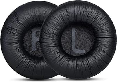 Somstyle Oorkussens Geschikt voor JBL Tune 600, T500BT, T450 & T450BT Koptelefoon - 2 Stuks - Zacht Schuim - Eiwitleer - Zwart