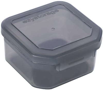 Ezystorage opbergbakje heavy duty - Grijs - Stapelbaar | Met deksel | Waterdicht | Heavy Duty