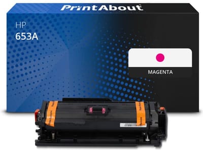 PrintAbout huismerk Toner 653A (CF323A) Magenta Geschikt voor HP