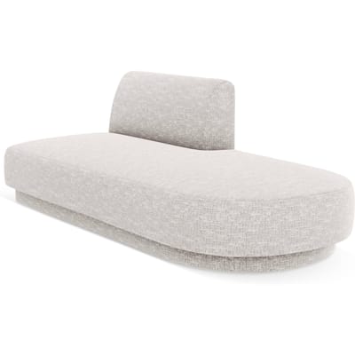 2-zits modulair zitelement Miley open rechterkant chenille | Micadoni Limited Edition