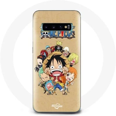 Hoesje voor Samsung Galaxy S10 Plus Manga Strohoed Piraten uit één stuk