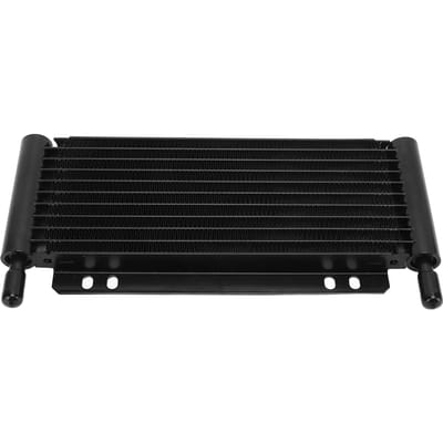 Zwarte Aluminium Oliekoeler 11 Rijen Transmissiekoeler voor Pick-up Trucks Vans Reisaanhangers black