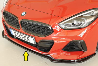 RIEGER - BMW G4Z / G29 Z4 2019 - ... - RIEGER PERFORMANCE FRONT LIP - GLOSS BLACK