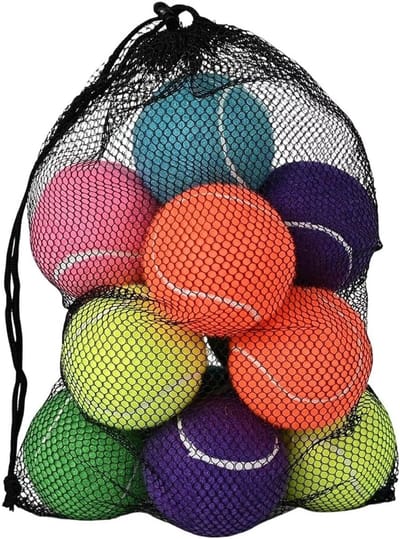 Tennisballen Set - Sport Ballen - Beginner Training - Inclusief Transporttas - 6 5-6 8 cm