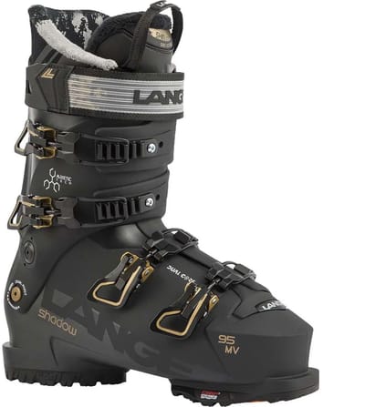 Lange Shadow 95 Mv Gw Alpineskischoenen Voor Dames Zwart 25.5 Vrouw