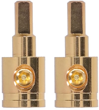 Dailygoody - Power Wire Reducer - Koper Vergulde Terminal Connector - Voor Auto Audio Versterker - 0 Gauge - Verbeterde Geluidskwaliteit - Geschikt vo..