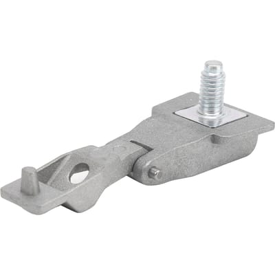 Buitendeurklink Scharnier Reparatieset Links Rechts 51964555 Accessoire Geschikt voor Fiat 500 500C gray