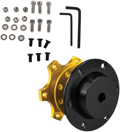 Dailygoods - Auto Stuurnaaf Adapter voor Racing Stuurwielen