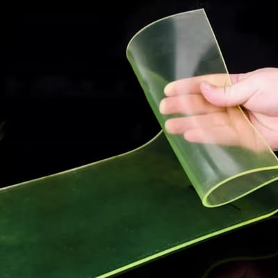 Polyurethaan Plaat - PU Rubber Elastomeer - Industriële Toepassingen - Hoge Treksterkte - 200x1000mm - Geel