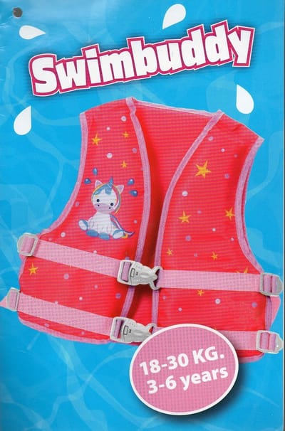 zwemhulp unicorn 18 - 30 kg/ 3 - 6 jaar roze