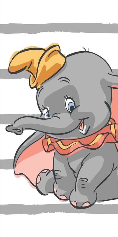 Disney Dumbo Strandlaken - 70 x 140 cm - Katoen