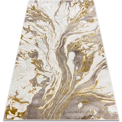 Kleden Rugsx BLISS Z162AZ173 tapijt goud / crème - 80x150 cm