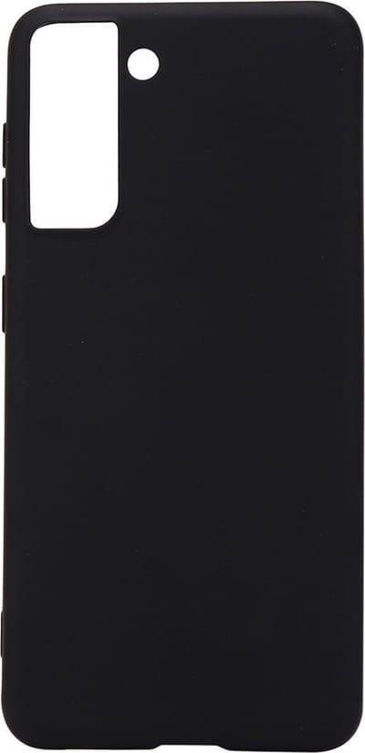 Shop4 - Samsung Galaxy S22 Plus Hoesje - Zachte Back Case TPU Siliconen Mat Zwart