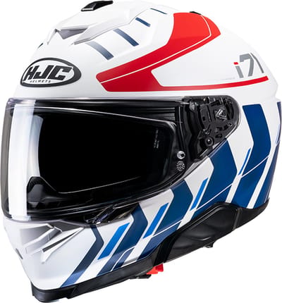 Hjc I71 Simo Wit Rood Mc21Sf Integraalhelm - Helm