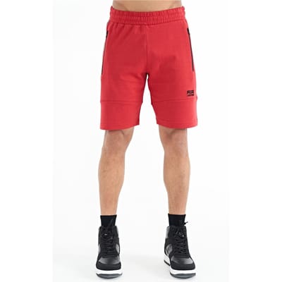 Heren Effen Gebreide Sweatshorts