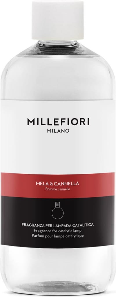 Millefiori Katalytische Geurlamp - Navulling voor Geurbrander 500 ml Mela Cannella