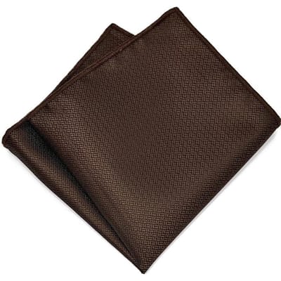 Serviette de poche motif sombre Tendance Homme Gentleman Tenue d'affaires Mariage Costume Discret Élégant Uni Carré Simple 24*24cm black