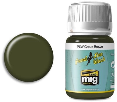 AMMO by Mig Jimenez Modelbouwdecoratie - MIG 1612 PLW Green Brown Effecten potje