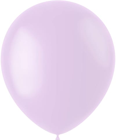 Folat - ballonnen Powder Lilac Mat 33 cm - 10 stuks
