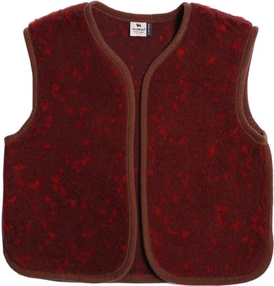 Alwero gilet Camino junior red multi dots